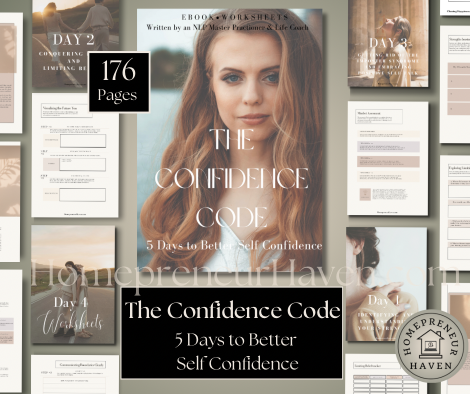 THE CONFIDENCE CODE: 5 Days to More Self Confidence