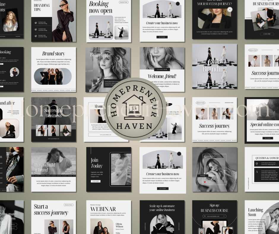 THE HANNAH COLLECTION: 100 Business Development & Promotional IG Posts