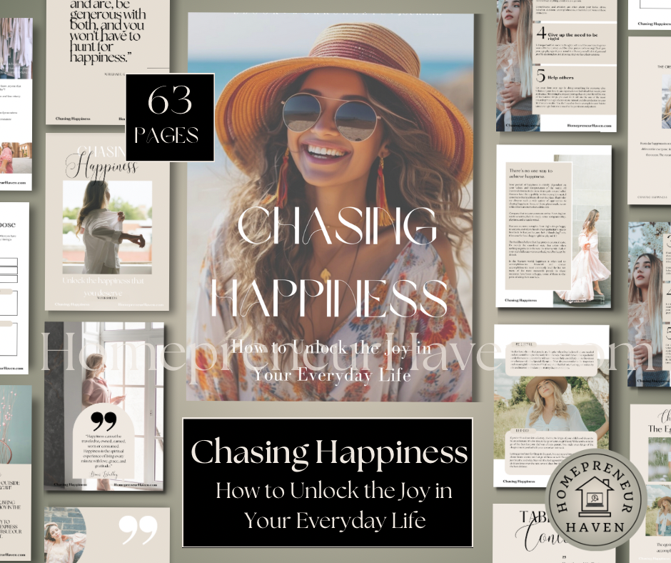 CHASING HAPPINESS: How to Unlock the Joy in Your Everyday Life