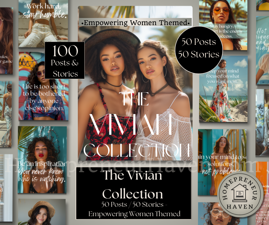 THE VIVIAN COLLECTION: 50 Posts & 50 Stories - Empowering Women Themed