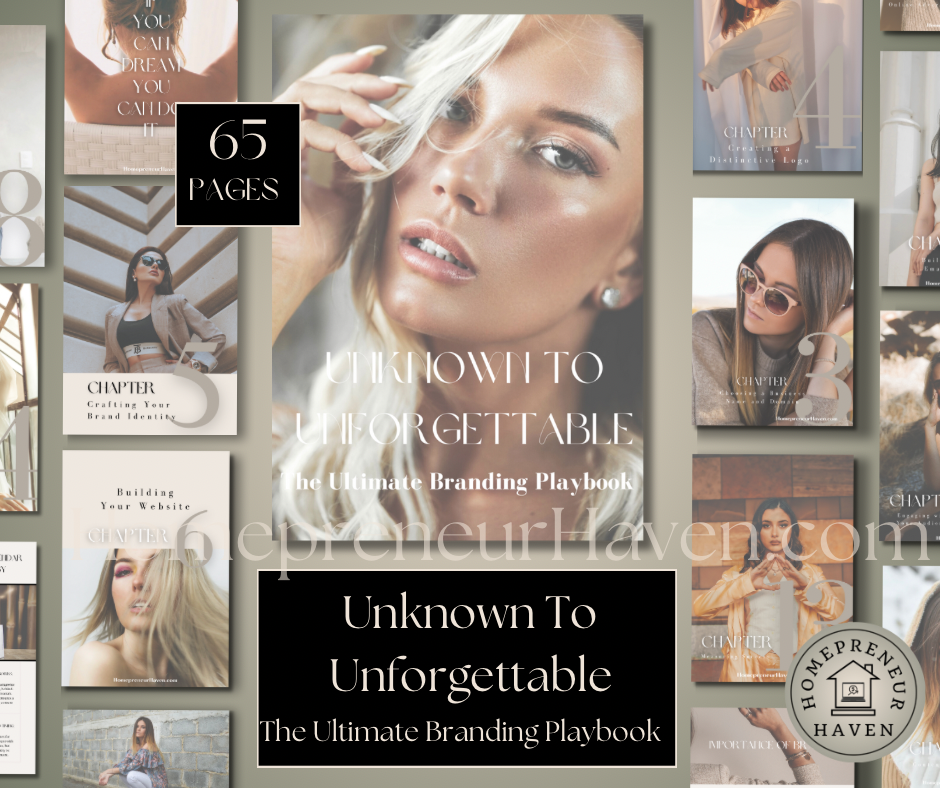 UNKNOWN TO UNFORGETTABLE: The Ultimate Branding Playbook