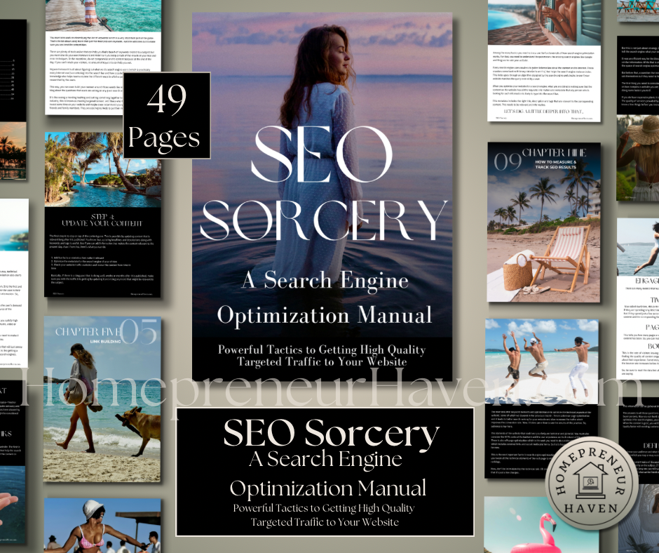 SEO Sorcery: A Search Engine Optimization Manual