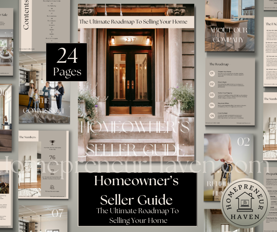 (Real Estate Collection) HOMEOWNER’S SELLER GUIDE: The Ultimate Roadmap to Selling Your Home